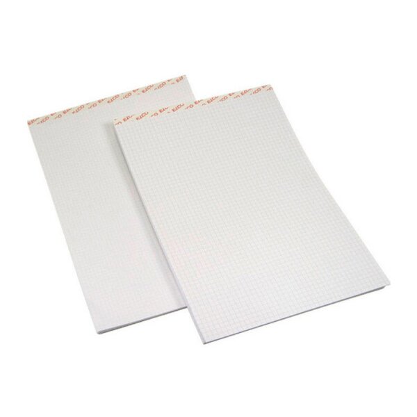 ELCO Bloc-notes quadrill&eacute; 4mm A7 73424.17 blanc, 70g 100 flls.