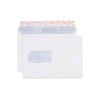 ELCO Envelope fenêtre gauche C5 74473.12 100g, blanc, colle 25 pcs.