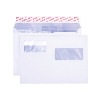 ELCO Envelope a. deux fenètre C5 32501 100g, blanc...