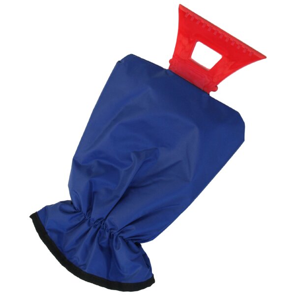 IWH Grattoir avec gant, bleu
