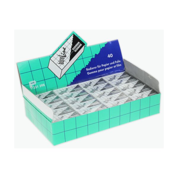 B&Uuml;ROLINE Radierer 331398 32x15x10mm