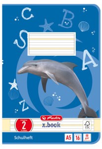 herlitz Cahier scolaire x.book, A5, linéature 1