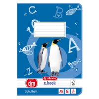 herlitz Schulheft x.book, DIN A5, Lineatur 7 kariert