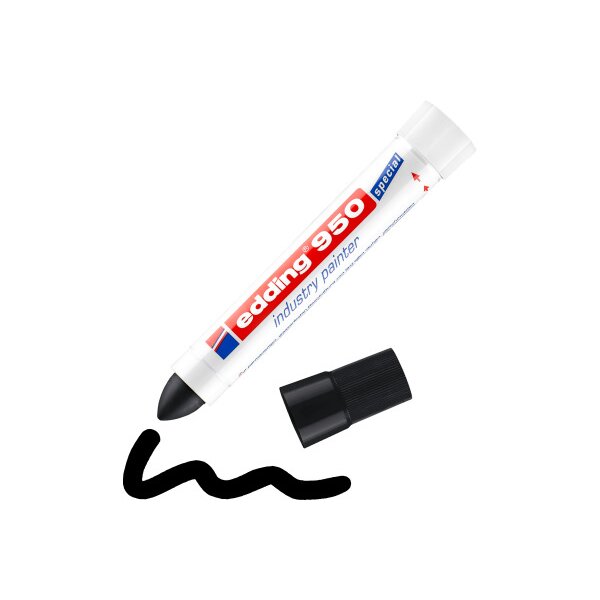 EDDING Industrial Marker 950 10mm 950-1 noir