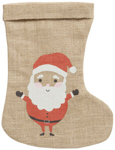 folia Jutesack "Weihnachtsstiefel", (B)200 x...