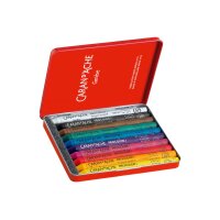 CARAN DACHE Crayons de cire Neocolor 1 7000.310 10 couleurs box métal
