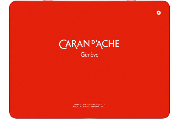 CARAN DACHE Wachsmalkreide Neocolor II 7500.340 40 Farben ass. Metallbox