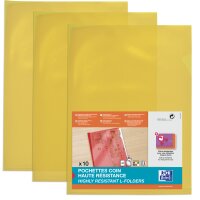 Oxford Pochettes-coin haute résistance, A4, PVC,...