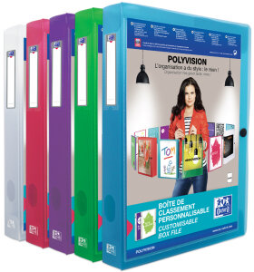 Oxford Sammelbox POLYVISION, A4, PP, Füllhöhe:...