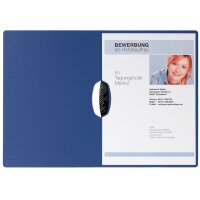 PAGNA Bewerbungsmappe "Swing", DIN A4, aus Karton, schwarz
