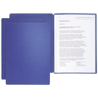 PAGNA Präsentations- Bewerbungsmappe "Star", DIN A4, blau