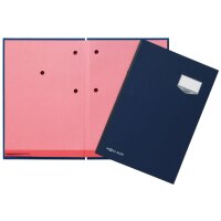 PAGNA Parapheur DE LUXE, A4, 20 compartiments, bleu
