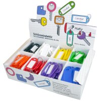 WEDO Schlüsselanhänger mit Ring, 200er Display