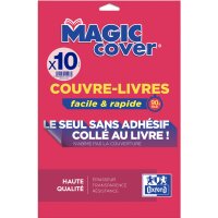 Oxford Couvre-livres Magic Cover, contenu: 5 feuilles