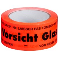 SMARTBOXPRO Signalklebeband "Vorsicht Glas!",...