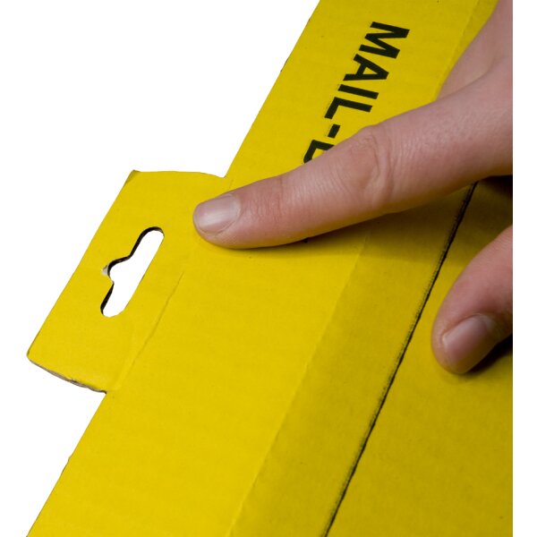 SMARTBOXPRO Paket-Versandkarton MAIL BOX, Grösse: XS, gelb