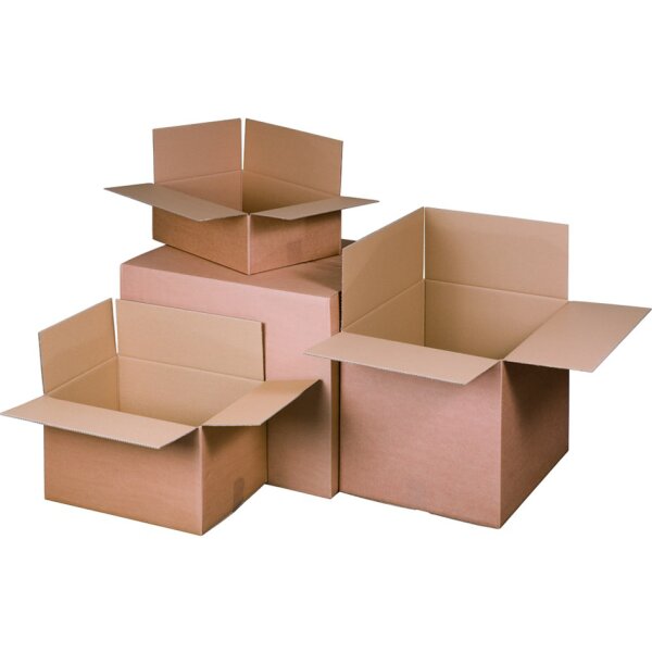 smartboxpro Carton ondul&eacute; &agrave; plier, (L)217x (l)172x (H)110 mm