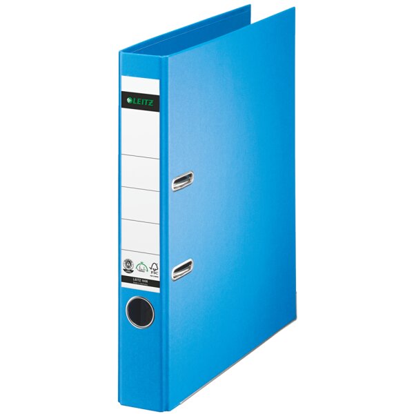 LEITZ Vollpapier-Ordner, 180 Grad, DIN A4, 80 mm, schwarz