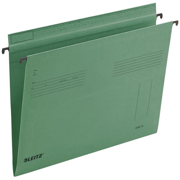 LEITZ SERIE 18 Hängemappe, A4, seitlich offen, rot