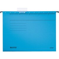 LEITZ ALPHA Hängemappe, A4, seitlich offen, grau