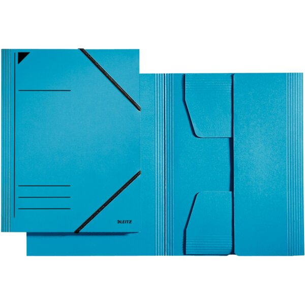 LEITZ Eckspannermappe, DIN A4, Karton 320 g qm, grün