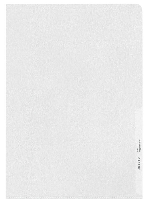 LEITZ Pochette transparente extra rigide, A4, transparent