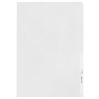 LEITZ Pochette transparente extra rigide, A4, transparent