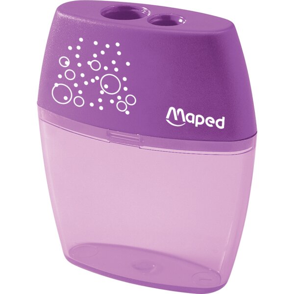 Maped Double taille-crayon Shaker, assorti