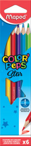 Maped Dreikant-Buntstift COLORPEPS Star, 6er Kartonetui