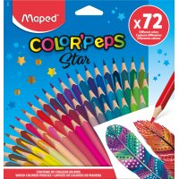 Maped Crayon de couleur COLORPEPS Star, étui...
