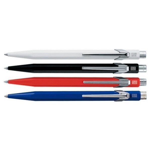 CARAN DACHE Kugelschreiber 849 Metall 849.260 rot,blau,schwarz oder weiss