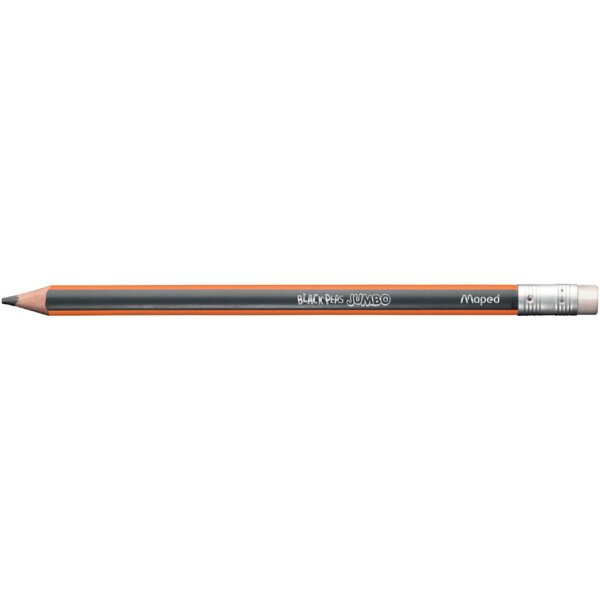 Maped Crayon de papier BLACKPEPS JUMBO, degré de dureté: HB