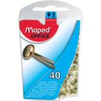 Maped Attaches parisiennes à tête ronde, en...