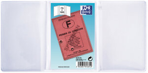 Oxford Ausweishülle, PVC, 3-fach, 0,20 mm, 75 x 105 mm