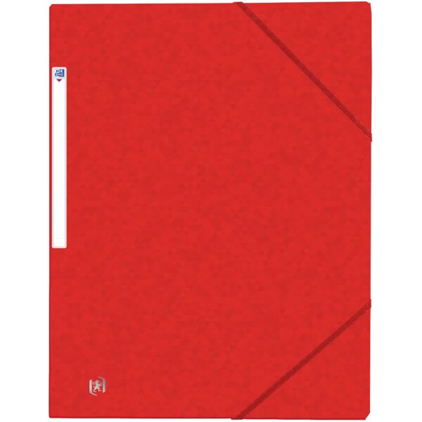 Oxford Eckspannermappe Top File+, DIN A4, rot
