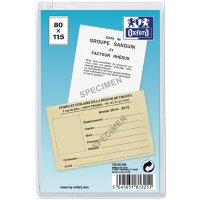 Oxford Ausweishülle, PVC, 1-fach, 0,15 mm, Format:...