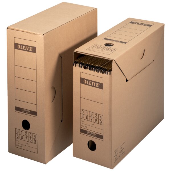 LEITZ Dossier darchives suspendues, en carton
