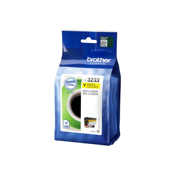 BROTHER Cartouche dencre yellow LC-3233Y DCP-J1100DW 1500 pages