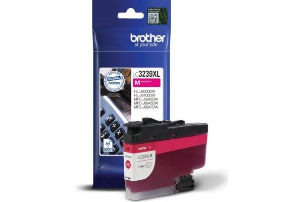BROTHER Cartouche dencre HY magenta LC-3239XLM MFC-J5945DW 5000 pages