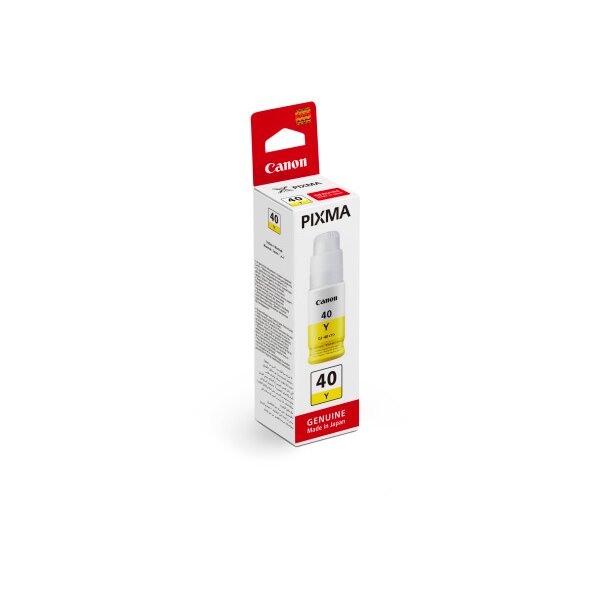 CANON Bouteille dencre magenta GI-40Y PIXMA G5040/G6040 70ml