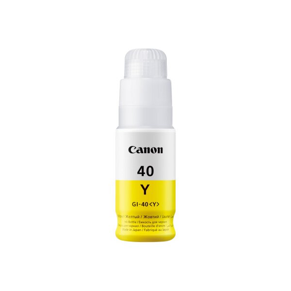 CANON Bouteille dencre magenta GI-40Y PIXMA G5040/G6040 70ml