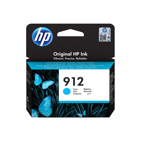 HP Cart. dencre 912 cyan 3YL77AE OfficeJet 8010/8020 315 p.