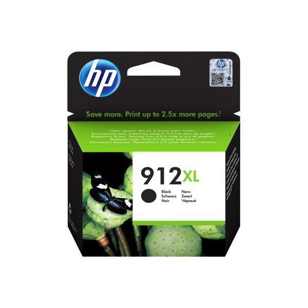 HP Tintenpatrone 912XL schwarz 3YL84AE OfficeJet 8010/8020 720 S.