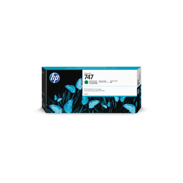 HP Cart. dencre 747 chrom.green P2V84A DesignJet Z9+ 300ml
