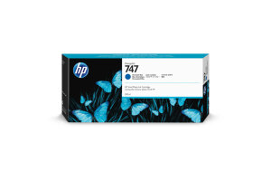 HP Tintenpatrone 747 chrom. blue P2V85A DesignJet Z9+ 300ml