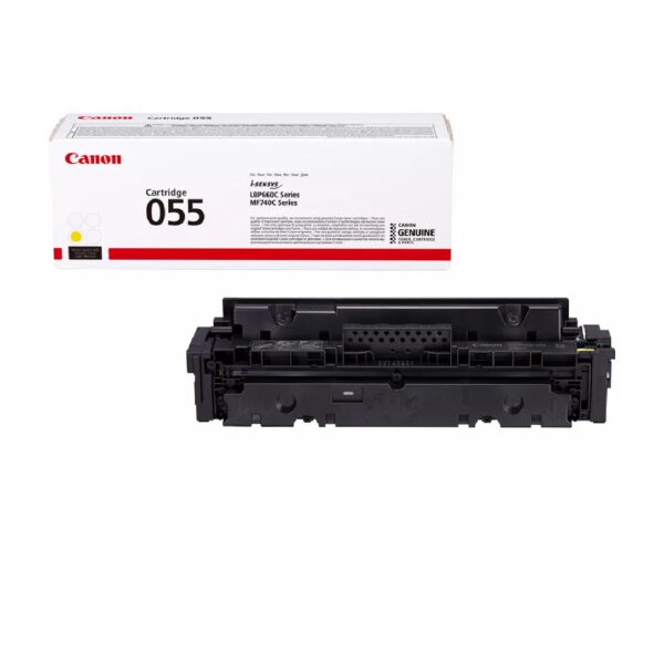 CANON Cartouche toner 055 yellow 3013C002 LBP663/MF742 2100 pages
