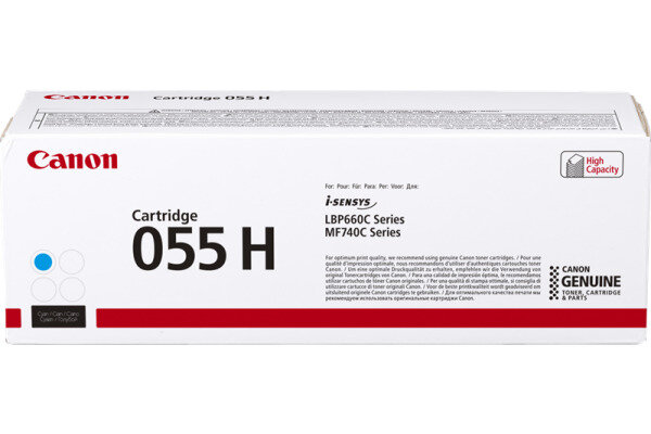 CANON Cartouche toner 055H cyan 3019C002 LBP663/MF742 5900 pages