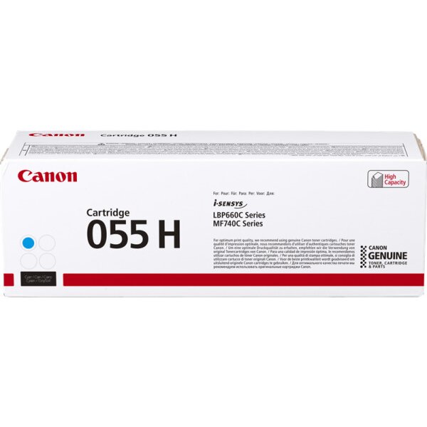 CANON Toner-Modul 055H cyan 3019C002 LBP663/MF742 5900 Seiten