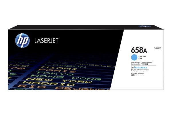 HP Toner 658A cyan W2001A CLJ Enterprise M751 6000 S.