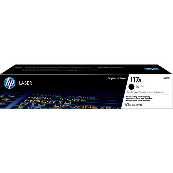 HP Toner-Modul 117A schwarz W2070A Color Laser MFP 178nw 1000 S.